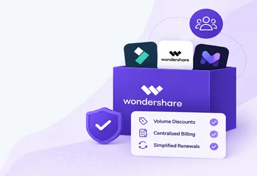 Looking for Bulk <span>Wondershare Licenses?</span>