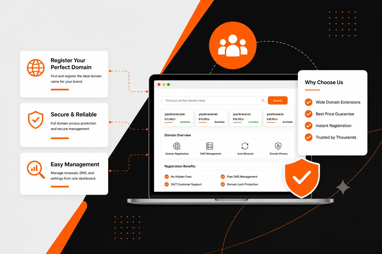 Secure Your Business <span>Domain</span> Today