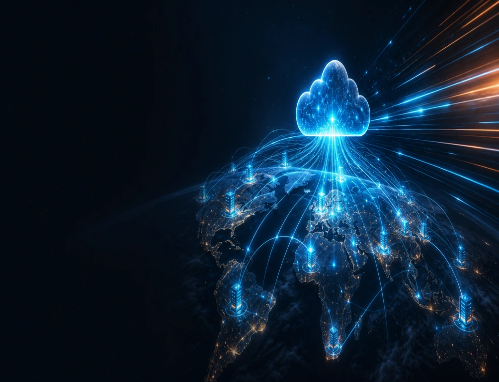 Premium Cloud DNS Services for Fast and Reliable Website Performance unique dark hero WebP 1004x768