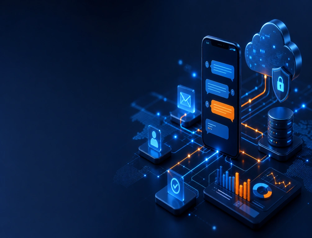 SMS Solutions for Business Communication & Messaging Automation unique SMS hero WebP 1004x768