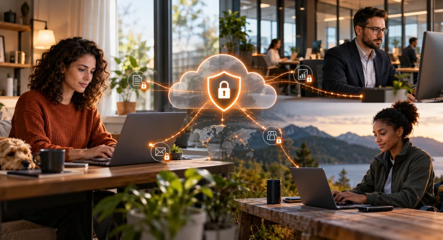 How Zscaler Secures Remote and Hybrid Workforces